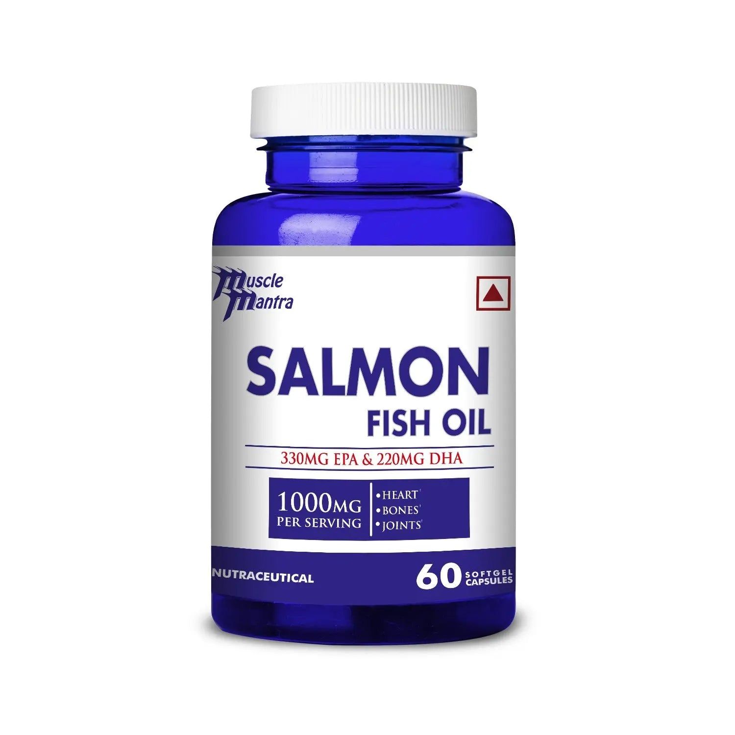 Salmon Fish Oil 1000MG - 60 softgel Capsules