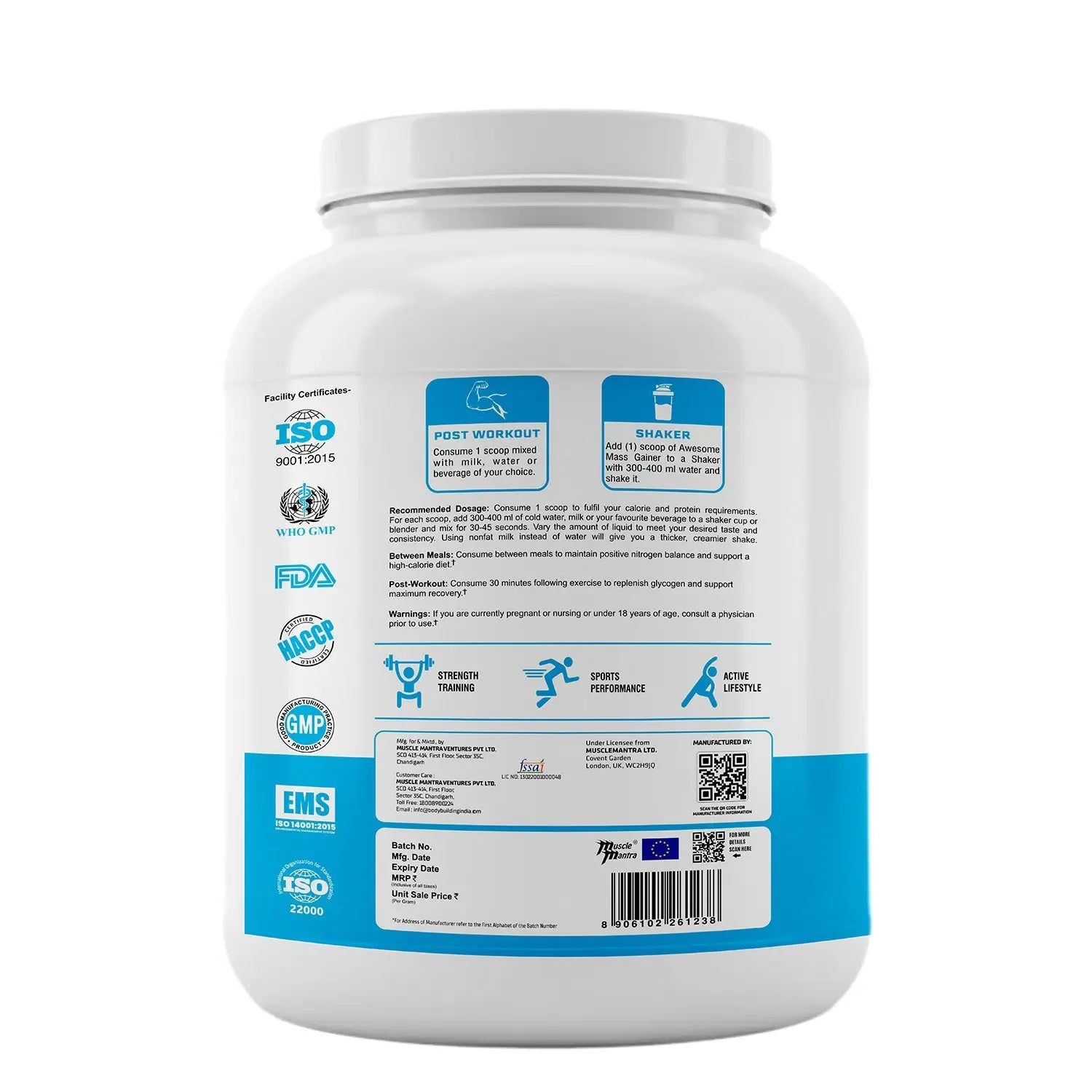 Pro Series Awesome Mass Gainer — view 2