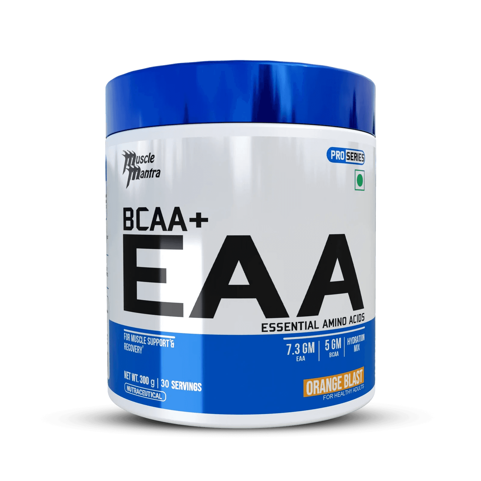 BCAA+ EAA Hydration 300 g — 30 Servings, Orange Blast