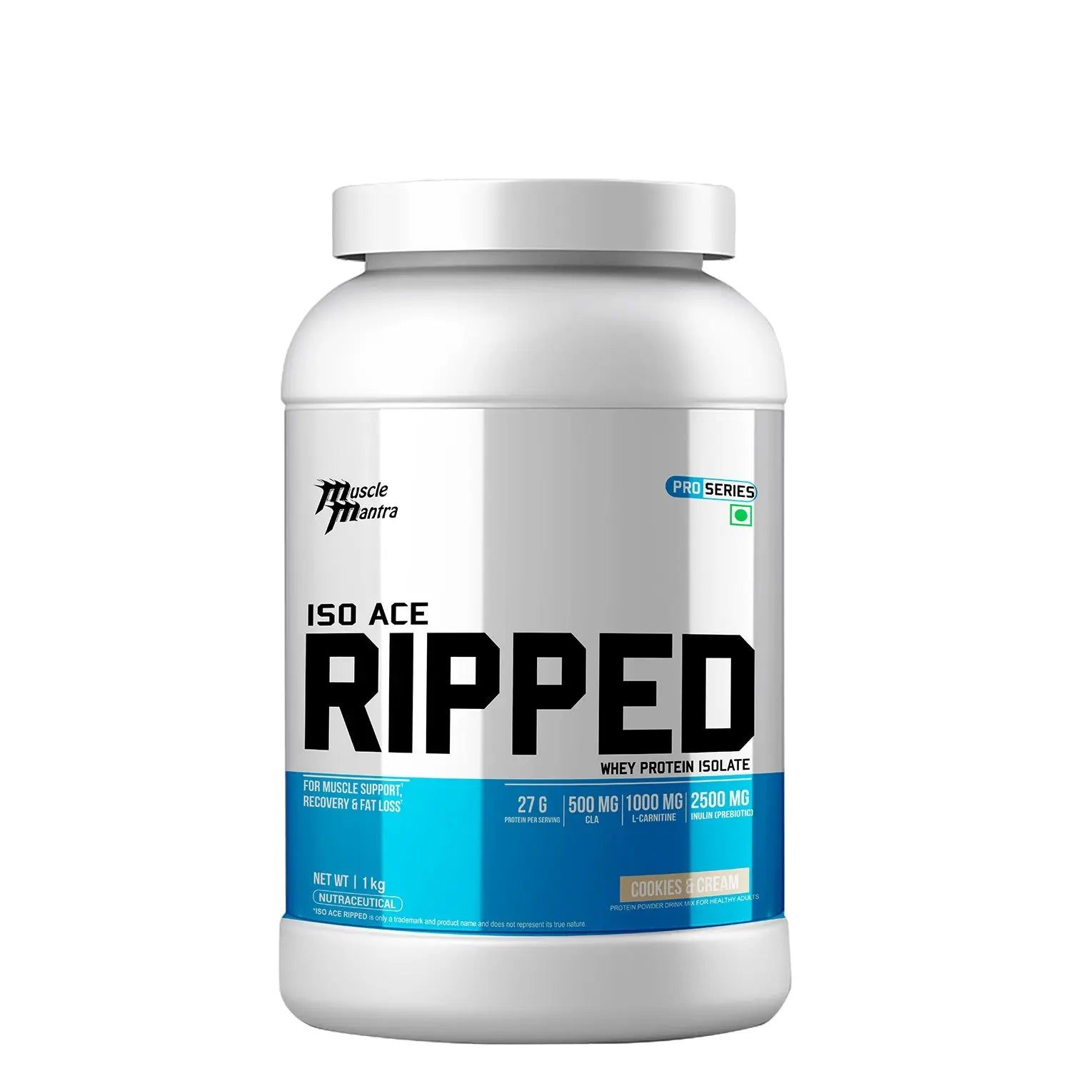 Iso Ace Ripped — 1 Kg, Cookies & Cream