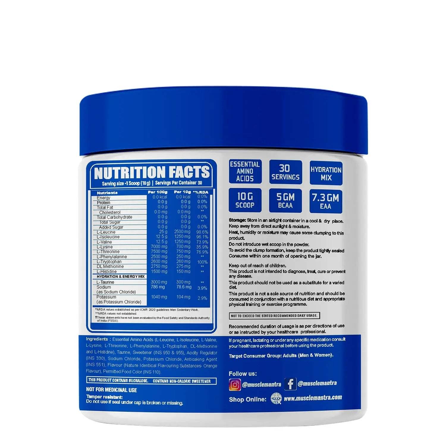 BCAA+ EAA Hydration 300 g — view 6