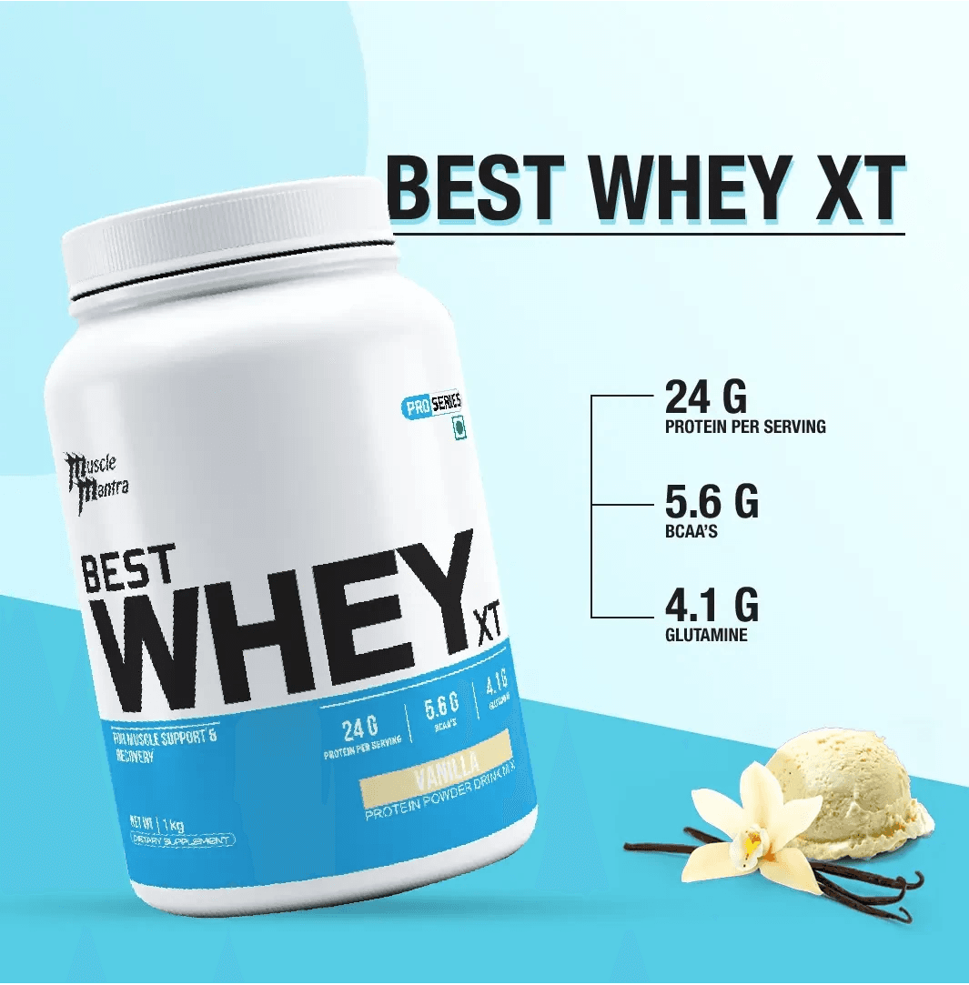 Pro Series Best Whey XT — 1 kg, Vanilla