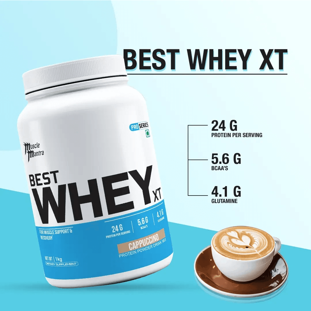 Pro Series Best Whey XT — 1 kg, Cafe Mocha
