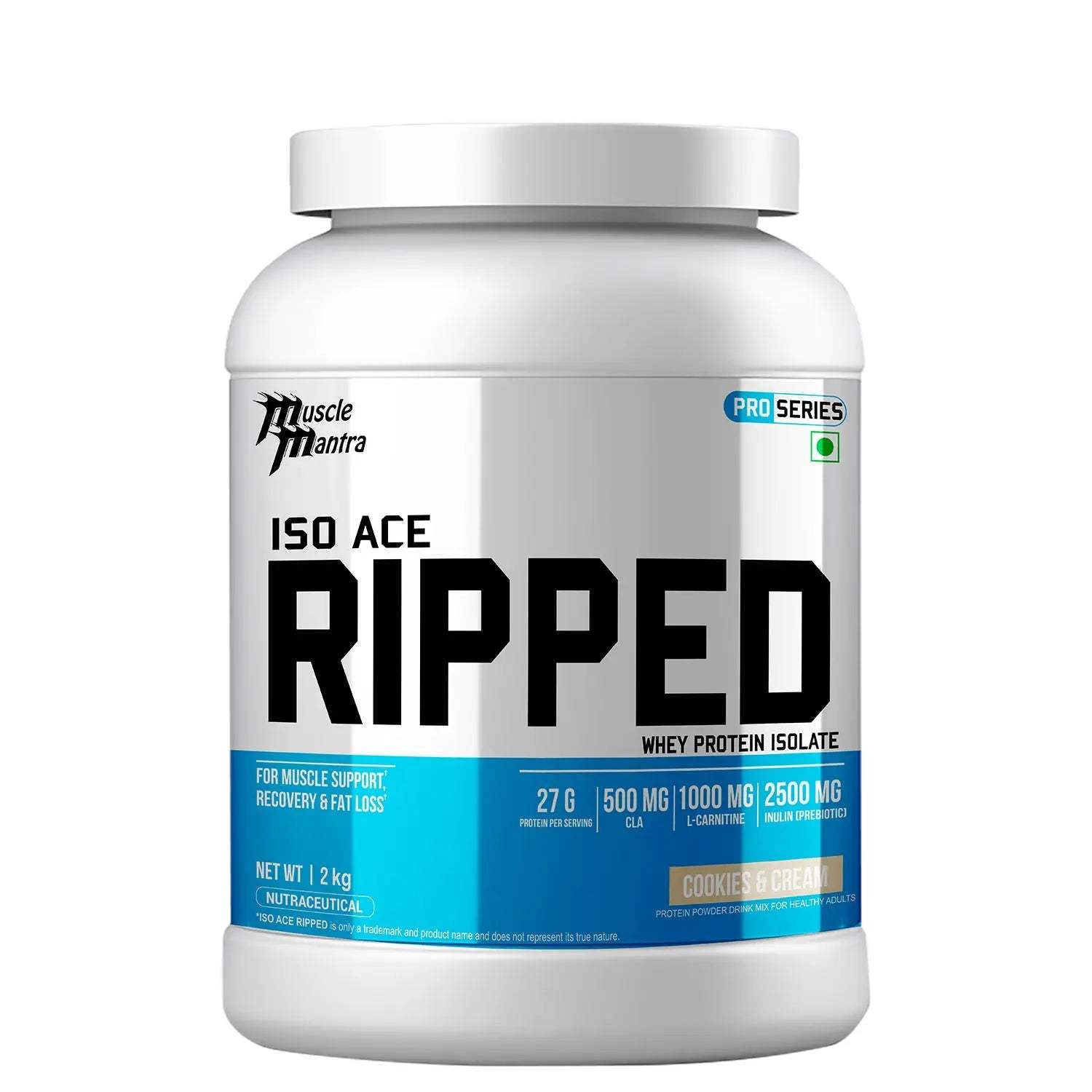 Iso Ace Ripped — 2 Kg, Cookies & Cream