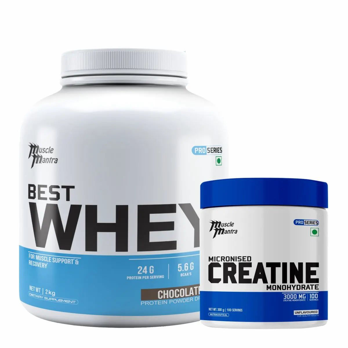 Pro Series Best Whey XT — 2 kg + MM Creatine 300g, Chocolate